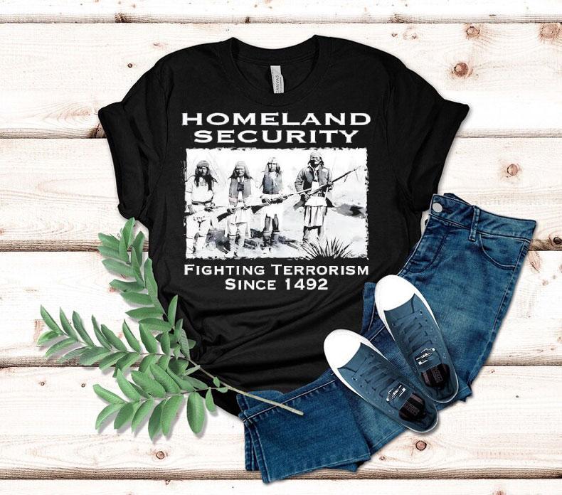 1492 Vintage Homeland Security Anti Terror T-shirt 4 Vintage Homeland Security Anti Terror Tshirt