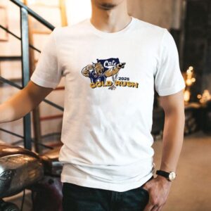 2025 gold themed bobcats fan t-shirt