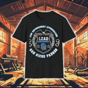 2025 Padres Honor Police With Special Edition T-Shirt