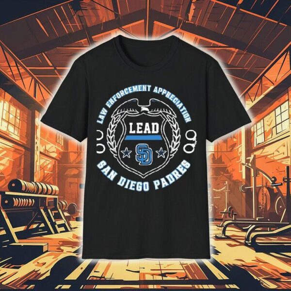 2025 Padres Honor Police With Special Edition T-Shirt