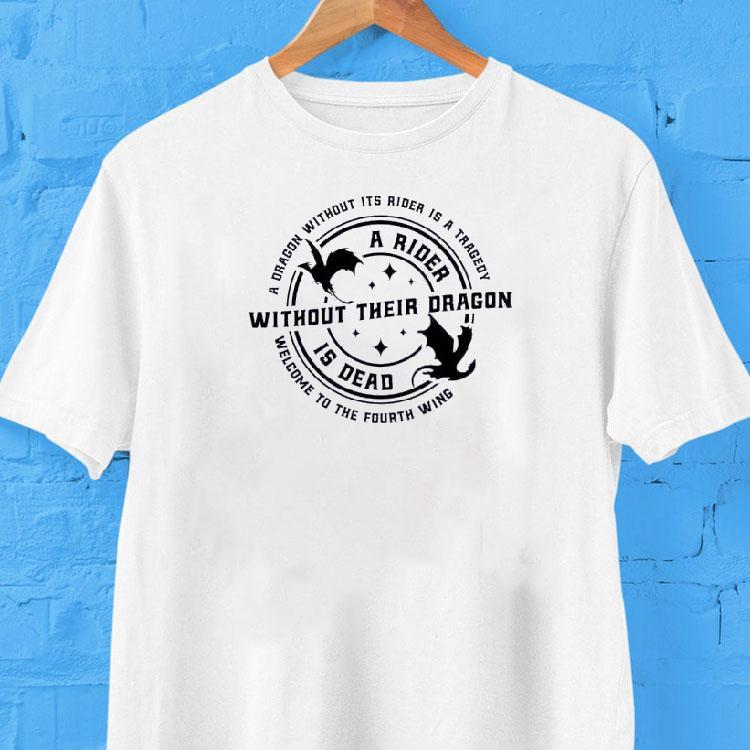 A Lone Dragon Mourns Its Lost Rider Fourth Wing Tshirt 2 A Lone Dragon Mourns Its Lost Rider Fourth Wing T Tshirt