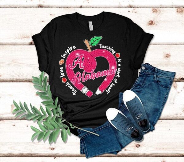 Alabama Crimson Tide honors educators with heartfelt design tshirt