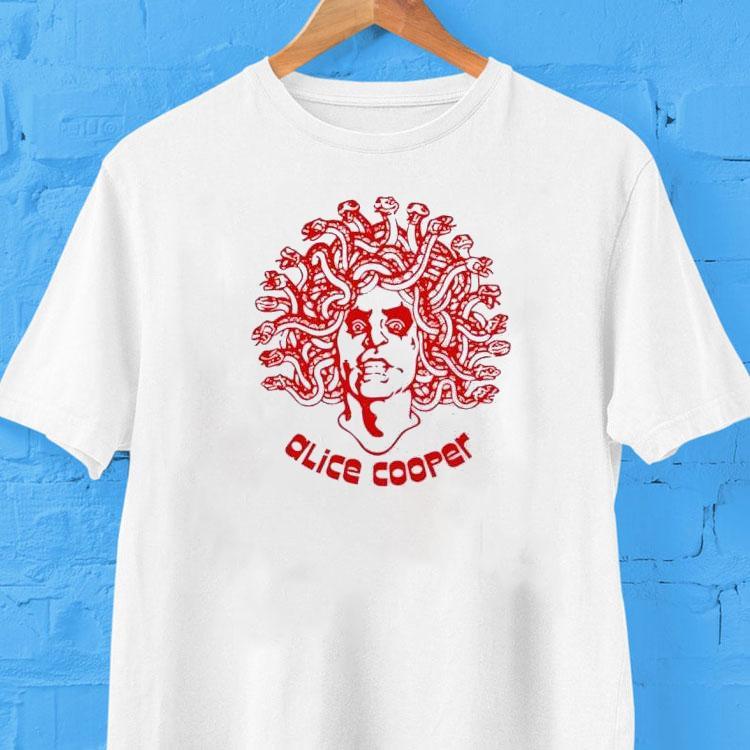 Alice Cooper iconic snake design tshirt 2 Alice Cooper Iconic Snake Design T Tshirt