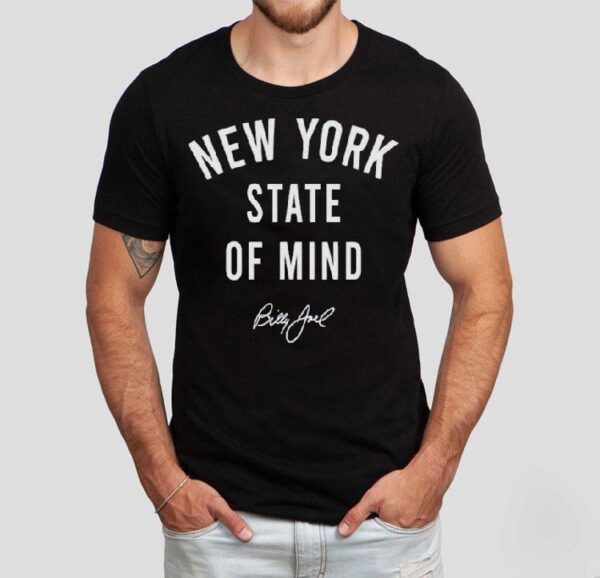 Billy Joel inspired New York vibe t-shirt