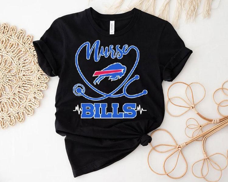Buffalo Bills medical pro stethoscope design tshirt 4 Buffalo Bills Medical Pro Stethoscope Design T Tshirt