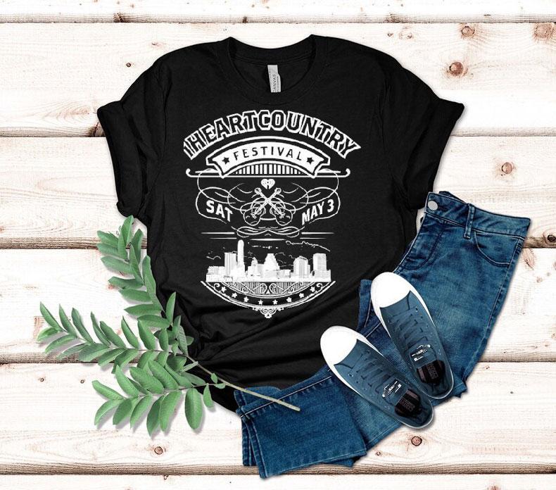 Celebrate the 2025 iHeart Country Fest with this stylish skyline t-shirt 4 Celebrate The Iheart Country Fest With This Stylish Skyline Tshirt