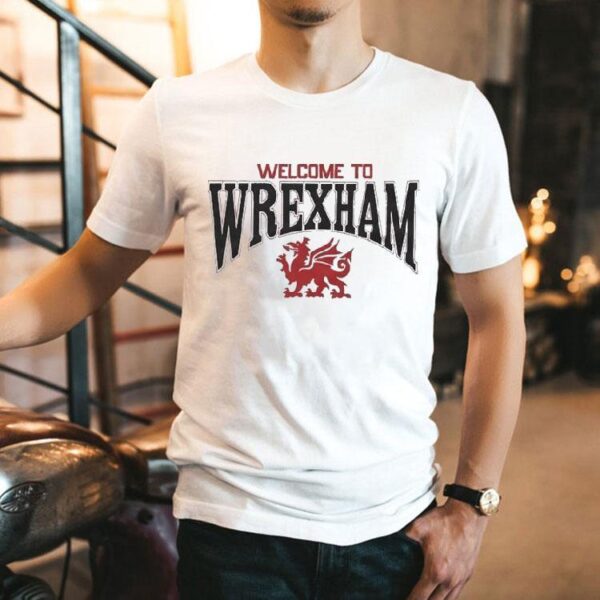 Celebrate Wrexham pride with this dragon t-shirt