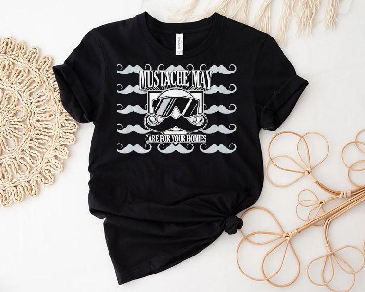 Chicago White Sox Mustache Support Crew T-shirt 4 Chicago White Sox Mustache Support Crew Tshirt
