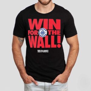 Clippers dominate 2025 NBA playoffs with victory celebration t-shirt