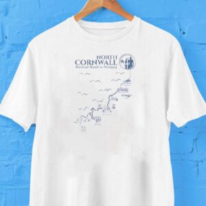 Coastal Hike From Marsland To Newquay T-shirt