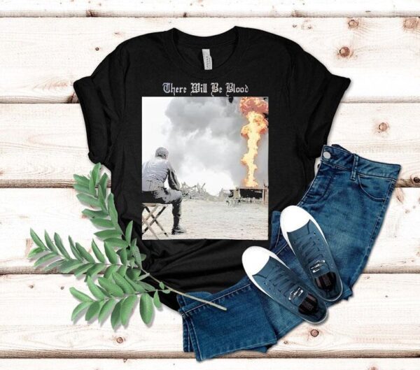 Daniel Day Lewis iconic 2007 movie look tshirt