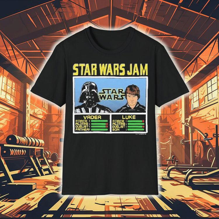 Darth Vader battles Luke in epic Star Wars tshirt 4 Darth Vader Battles Luke In Epic Star Wars T Tshirt
