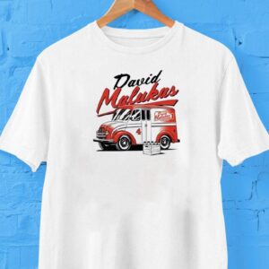 David Malukas racing style tshirt
