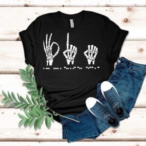 Discreet Political Statement With Anti Trump Design Tshirt
