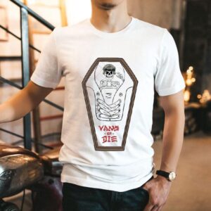 Edgy Skeleton And Coffin Design Vans Inspired T-shirt