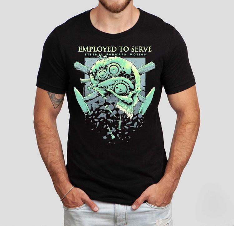 Eternal Forward Motion Skull Design On Trendy T-shirt 4 Eternal Forward Motion Skull Design On Trendy Tshirt