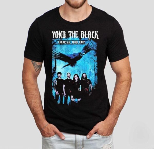 European Tour 2022 Dark Crow Design T-Shirt