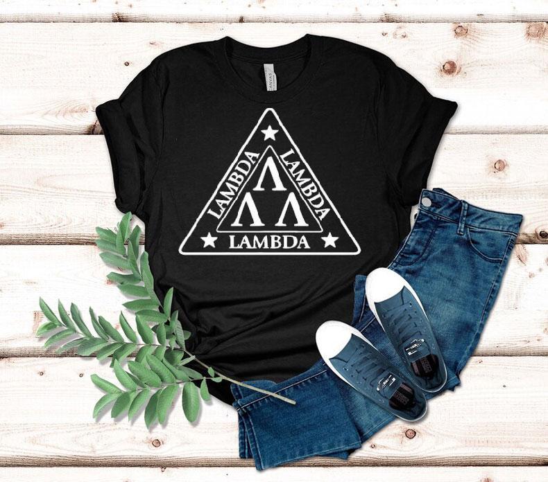 Greek Letter Trio Design On Comfortable T-shirt 4 Greek Letter Trio Design On Comfortable Tshirt