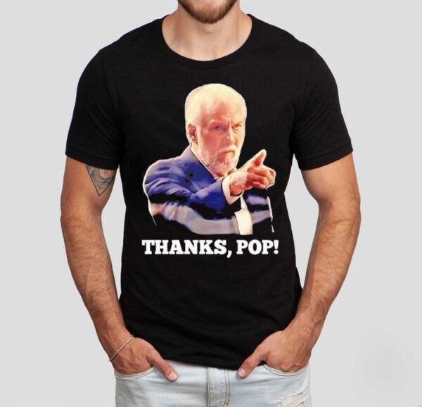 Gregg Popovich shows appreciation with stylish t-shirt