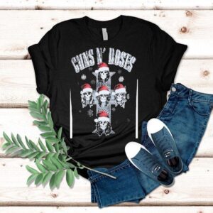 Guns N Roses holiday themed appetite destruction t-shirt