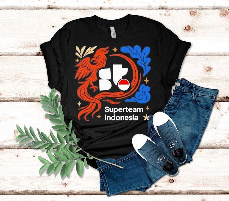 Indonesian Super Team Design Tshirt 4 Indonesian Super Team Design T Tshirt