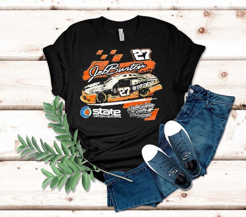 Jordan Anderson Racing Jeb Burton 27 Chevy SS Tshirt 4 Jordan Anderson Racing Jeb Burton Chevy Ss T Tshirt