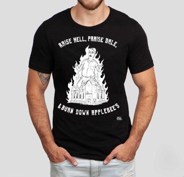 King Of The Hill Dale Gribble Fan Favorite Raise Hell T-shirt
