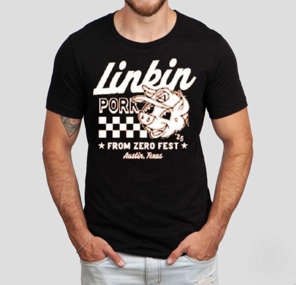 Linkin Park 2025 Tour Exclusive Austin Texas Tshirt