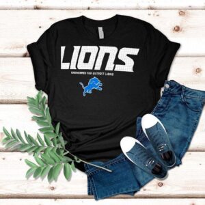 Lions sideline standout look with this t-shirt
