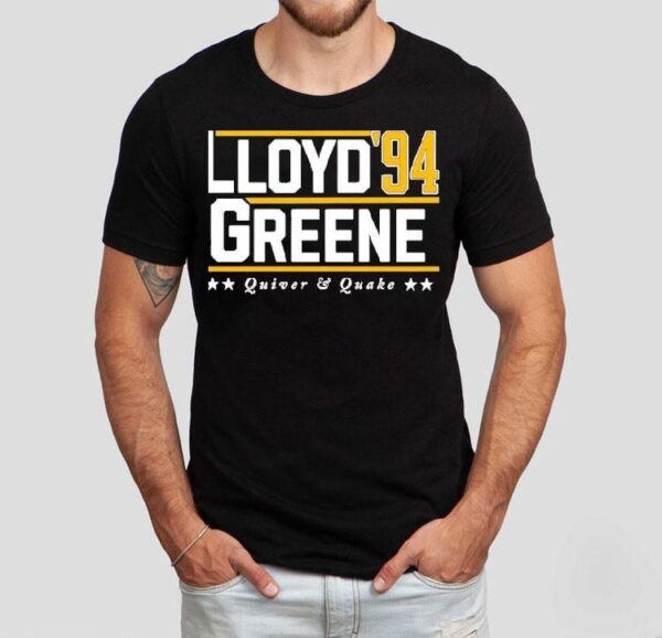 Lloyd Greene 94 Quiver Quake Vintage T-Shirt