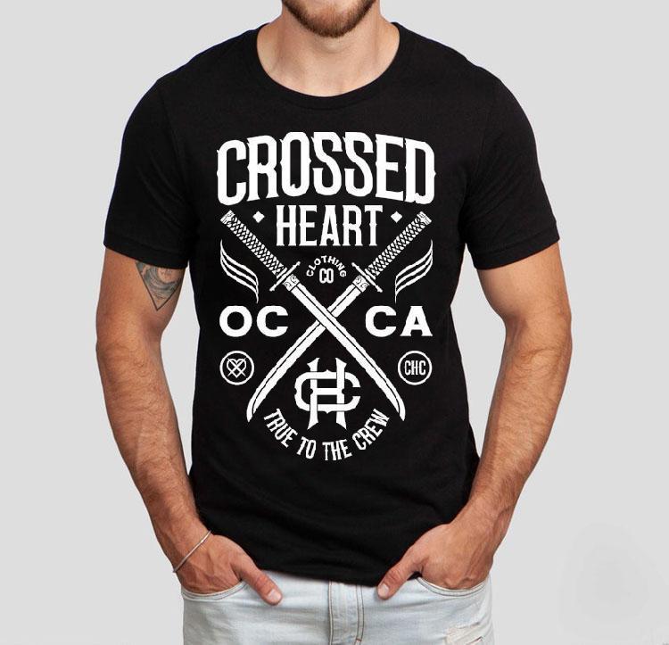 Loyal Crew Design With Heart And Sword Art T-shirt 4 Loyal Crew Design With Heart And Sword Art Tshirt
