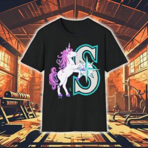 Magical Seattle Baseball Unicorn Tshirt