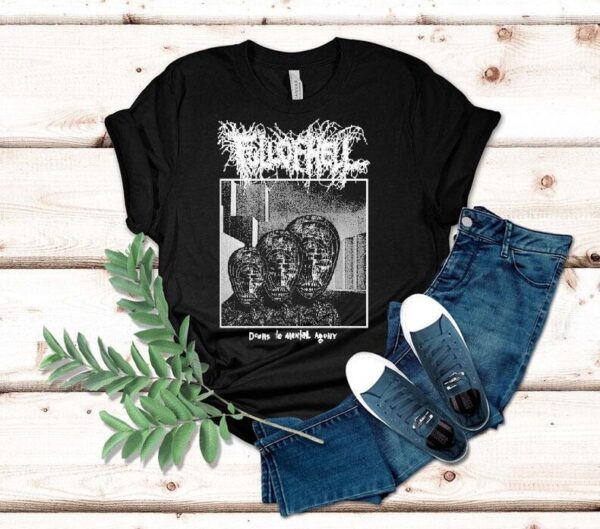 Mental anguish and despair embodied in this unique tshirt