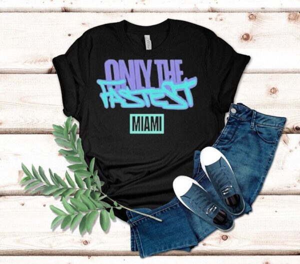 Miami Speed Kings Claim Victory On Champion T-shirt
