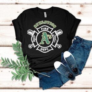 Oakland Fire Department Honors Baseball Team With Special T-Shirt