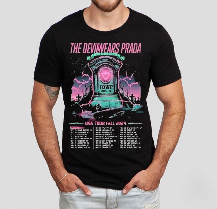 Prada Devil 2024 US Tour Dates Tshirt 4 Prada Devil Us Tour Dates T Tshirt