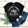 Rebel with edge skeleton design t-shirt