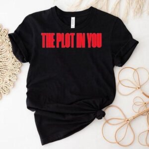 Red Logo Design From The Plot In You Band Tshirt