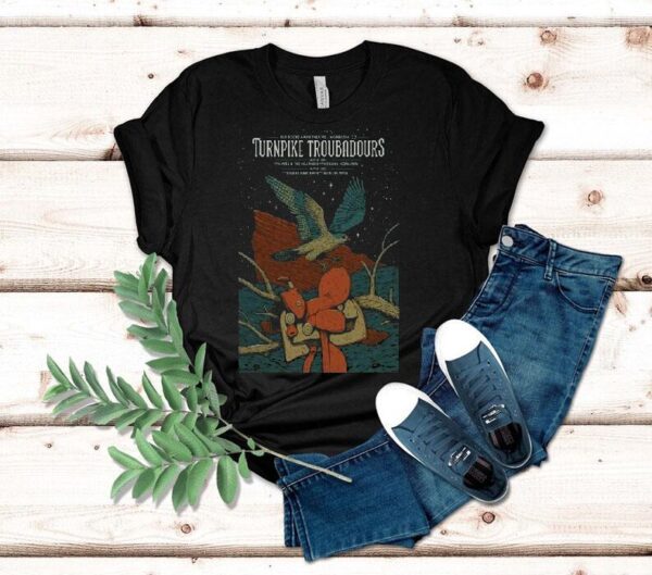 Red Rocks 2025 tour dates with Turnpike Troubadours t-shirt