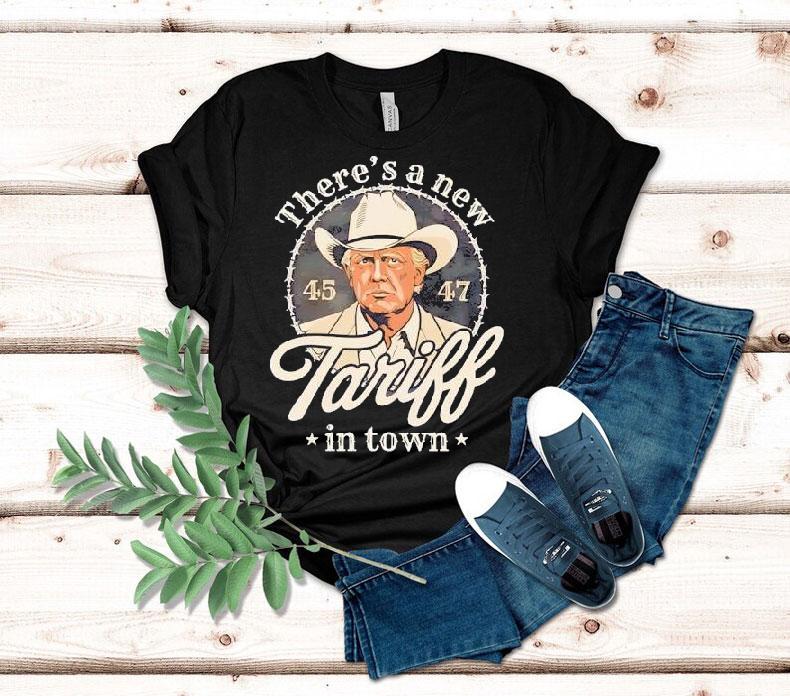 Rugged Outlaw Style Meets Modern Trade Policies T-shirt 4 Rugged Outlaw Style Meets Modern Trade Policies Tshirt