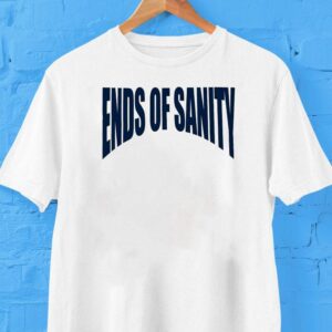 Sanitys Edge Graphic Design Tshirt
