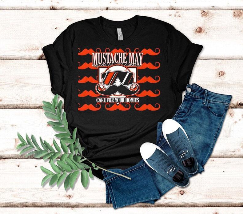 Show your Giants pride with this cool mustache design t-shirt 4 Show Your Giants Pride With This Cool Mustache Design Tshirt