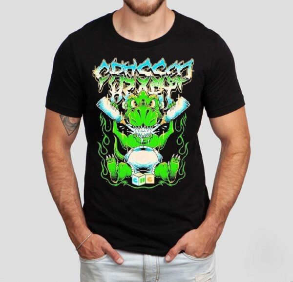 Small But Fierce Crossed Heart Design Tshirt