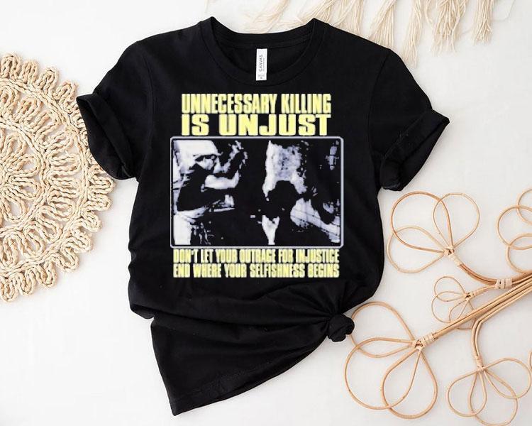 Stop The Violence Injustice Ends Where Compassion Begins T-shirt 4 Stop The Violence Injustice Ends Where Compassion Begins Tshirt
