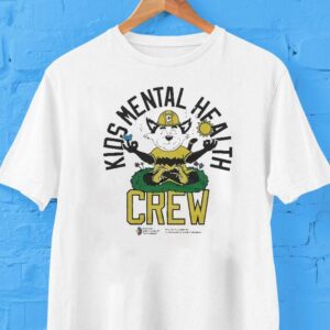 Support youth wellness with Columbus Crew youth mental health t-shirt