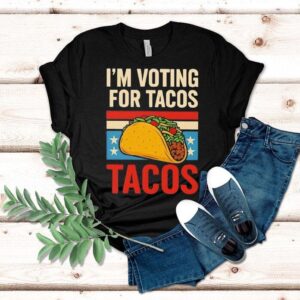 Taco Lovers Unite Retro Vibes Tshirt