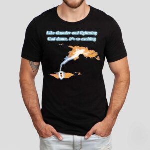 Thin Lizzy Rocks With Thunderous Energy On This Epic T-Shirt