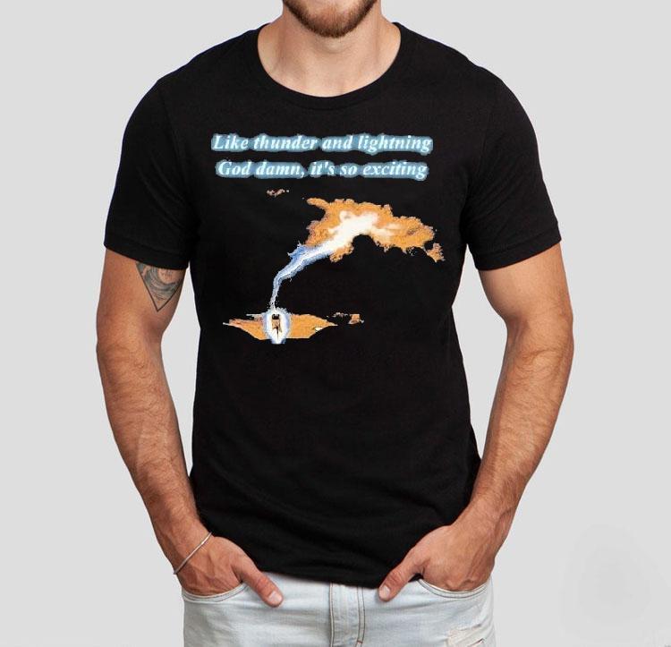 Thin Lizzy Rocks With Thunderous Energy On This Epic T-Shirt 4 Thin Lizzy Rocks With Thunderous Energy On This Epic Tshirt