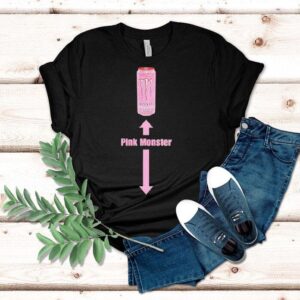 Unique pink creature design t-shirt