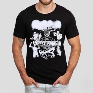 Vintage 2025 Wrestlemania Vegas event t-shirt